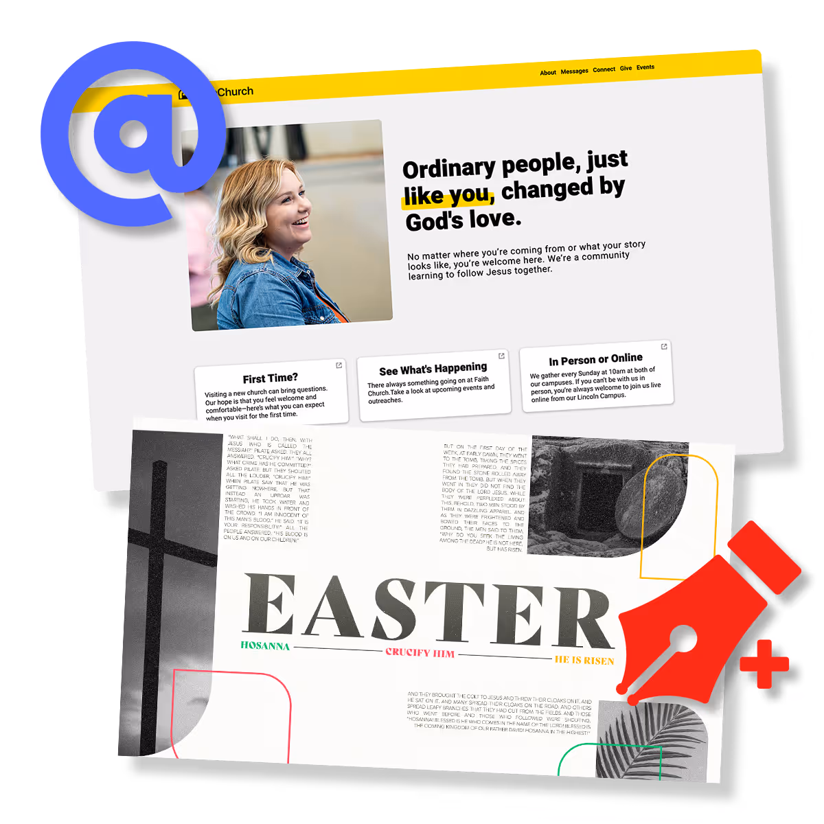 Websites and Media Created Specifically for Churches